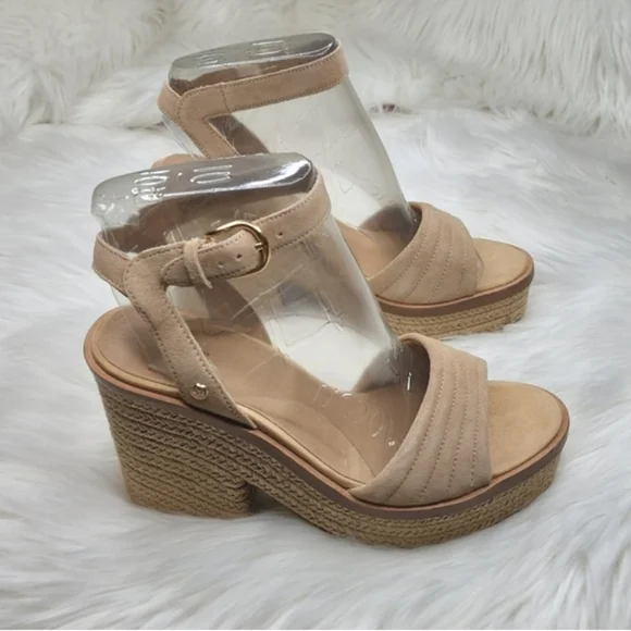 UGG Laynce Wedge Sandal Bronzer - Picture 9 of 16